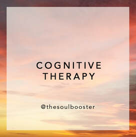 COGNITIVE THERAPY sessions by THE SOUL BOOSTER® Psychotherapist